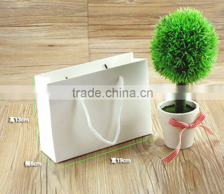 Nice Various Size White Shopping Paper Bag,Cheap Kraft Paper Coin Pouch