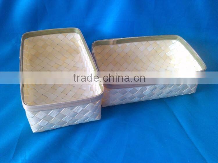Multi-propose handmade bamboo delicacy gift box