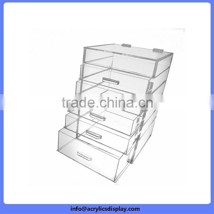 China gold manufacturer high technology acrylic jewelry box earring holder