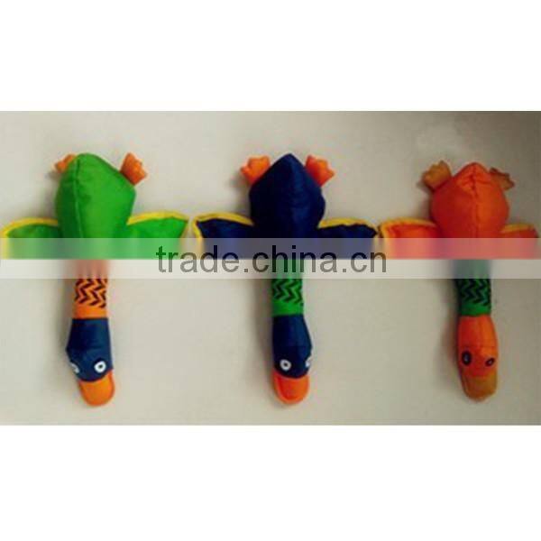pet products stuffed plush blue duck