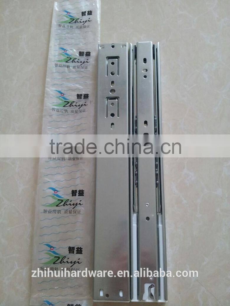 ZY:Width::45 ( Thickness: 1.0 X 1.0 X 1.2 ) Buffer 3-Fold Self-closing Slide