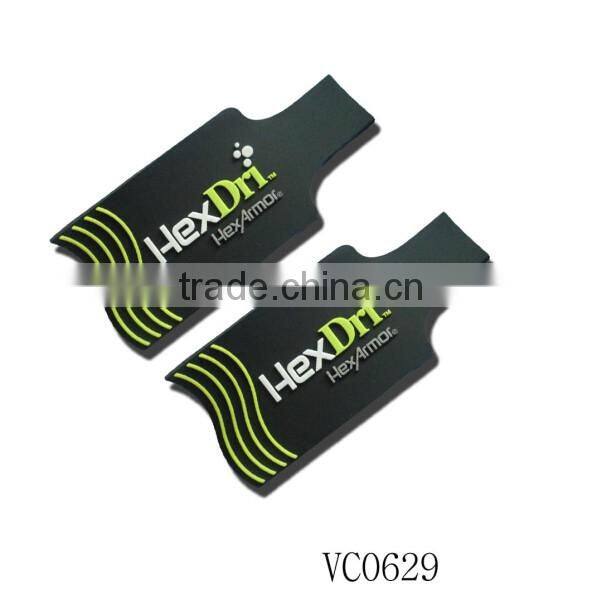 Popular plastic hook and loop fastener tap for garment