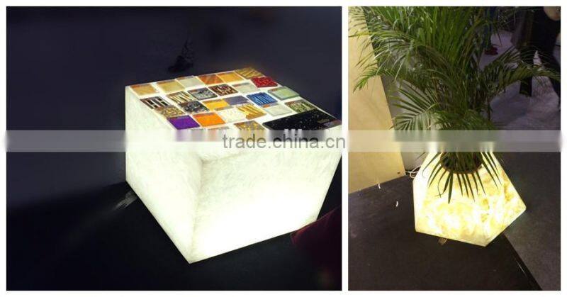 Translucent Price of Marble in m2 Room Divider Acrylic Panel