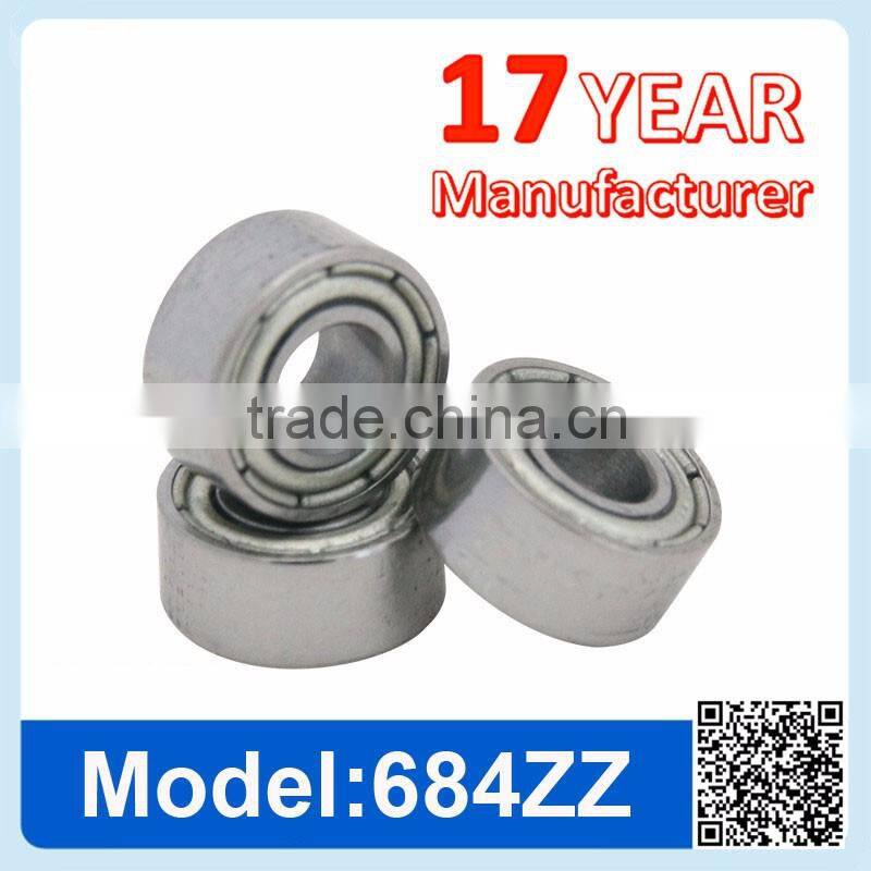 684 ZZ RS Miniature Ball Bearing Deep Groove Ball Bearing