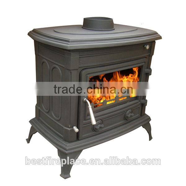 Contemporary Log Burner, Wood Burner, Mutifuel Stoves with Back Bolier
