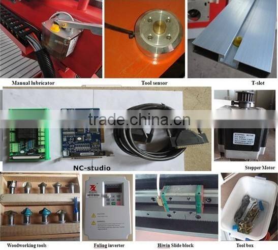 Factory supply BDX-1224 cnc router for wood kitchen cabinet door