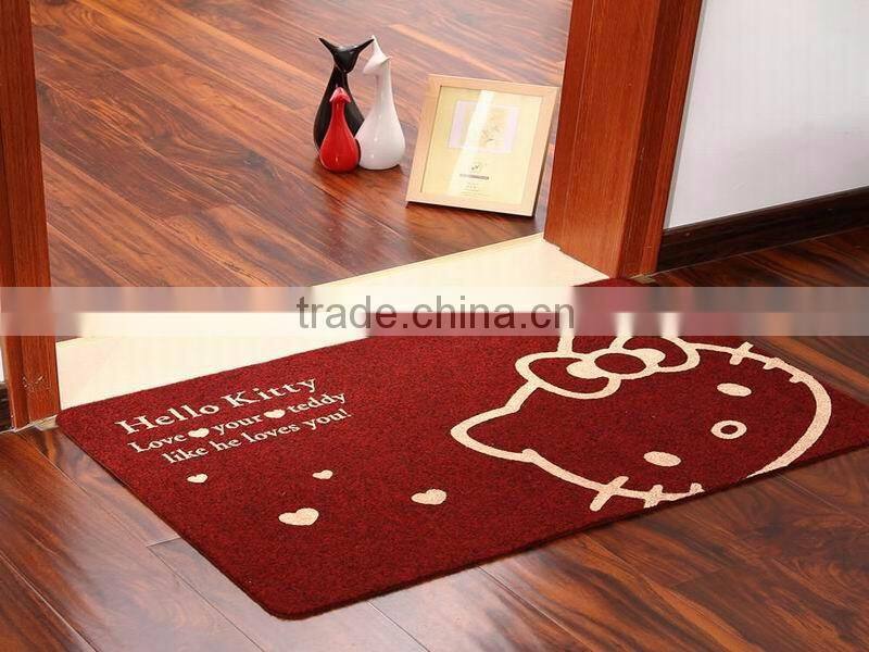 Relaxed and shear can be all sorts of design of coil mat