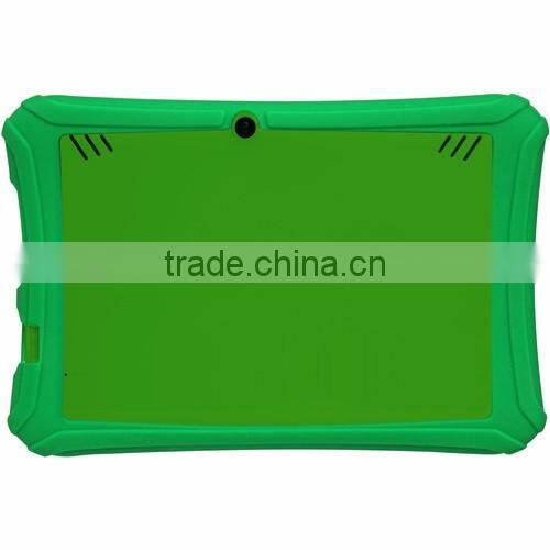 Custom kid shock proof silicon kids 7 inch tablet case, silicone case for 7" Click N kids tablet