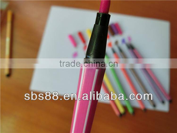 24 color corrugated shape of marker pen
