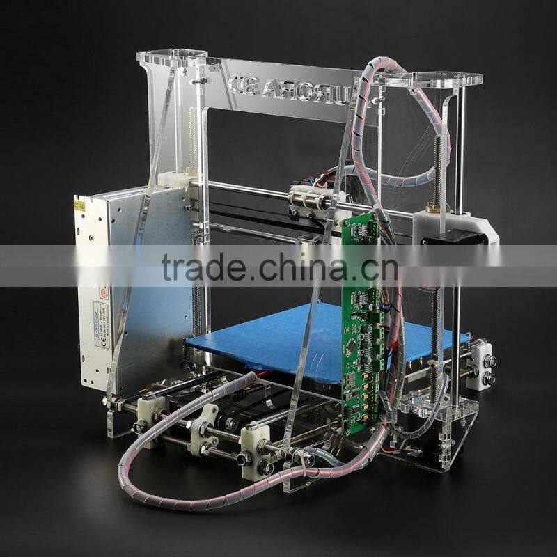 Tinda Newest Reprap Prusa I3 3D Printer 3 D Print DIY KIT Exclusive Injection Molded High Accuracy 2 kg Filaments as Gift Z60