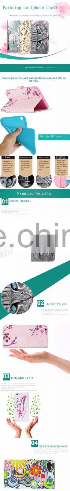 tpu + PU leather mobile phone case,back cover case for Iphone