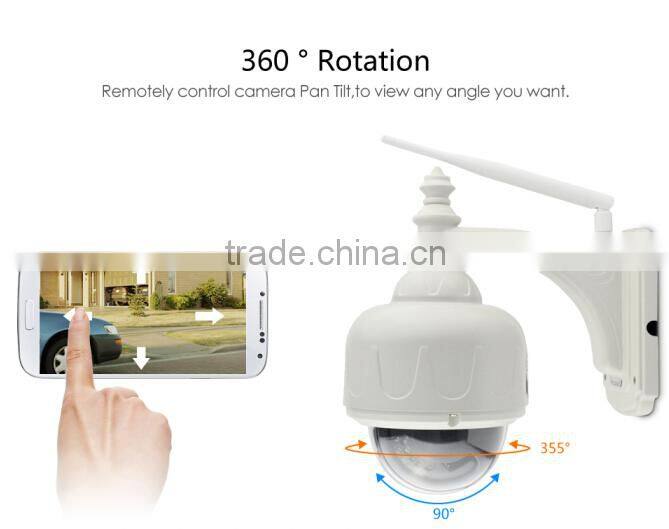 Trade Assurance Supplier ONVIF Waterproof Free UID 4X Zoom network pan tilt zoom camera