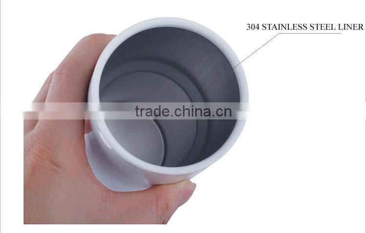 Funny Color Change Stainless Steel Cup/ Novelty Creative Touch Sensing Cup With LED Display For Mother's Gift