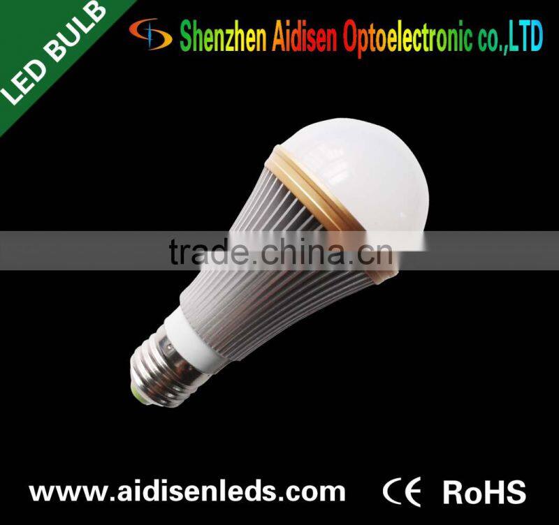 dimmable 5W 220 volt led light bulbs with CE RoHS