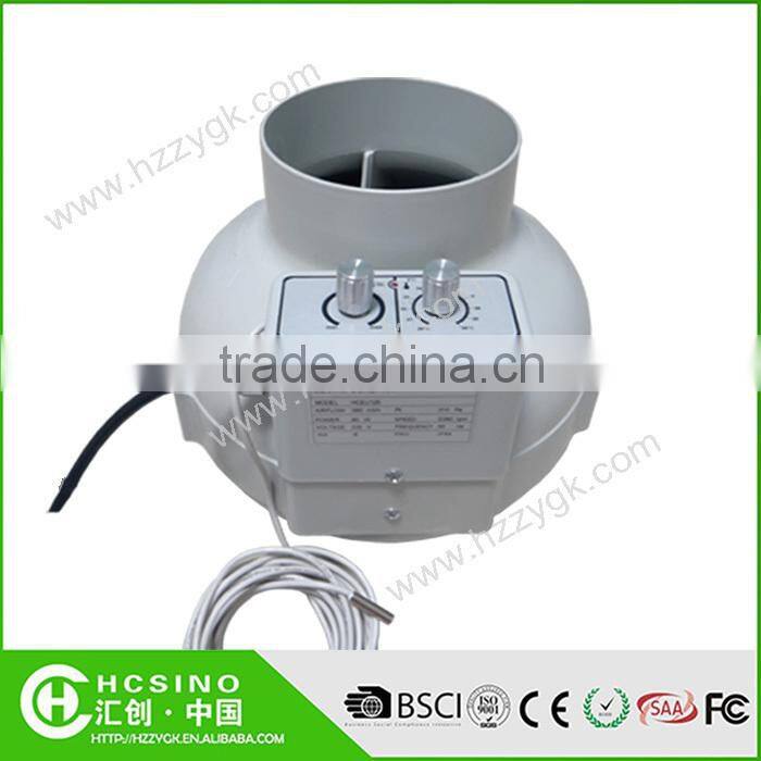 Temp & Speed Control factory branded residential centrifugal fan