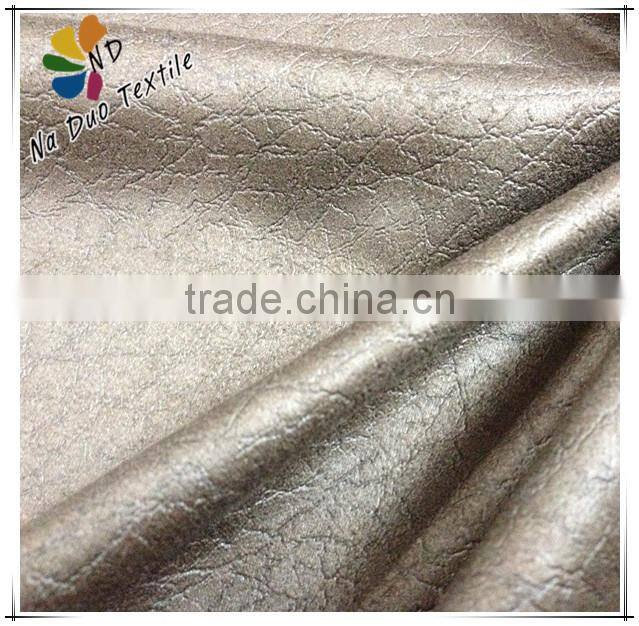 New Design Weft Suede Sofa Fabric/ Embossed Suede for Sofa