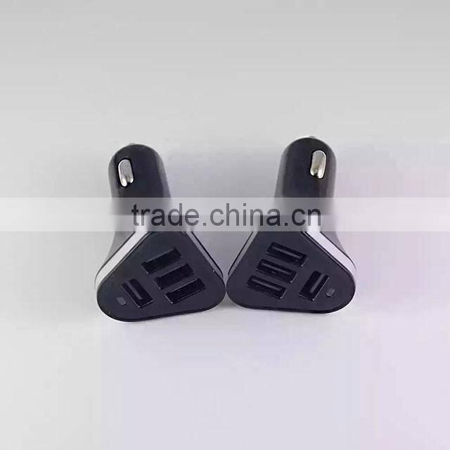 5A Electric 4 port dual usb car charger for iphone ipad and Android phone