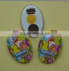 Die cut acrylic refrigerator