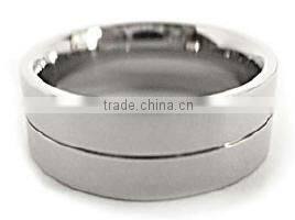 forged Titanium Ring, hand forged rings