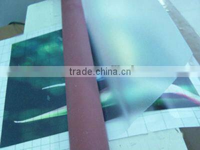 High quality PET 3d cold laminating film