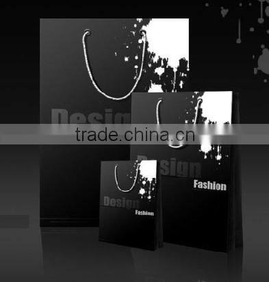 Emboss Matt Lamination UV Gold Stamping Paper Bag OEM