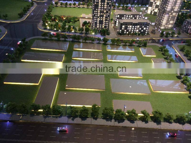 Real estate house building model for sale centre