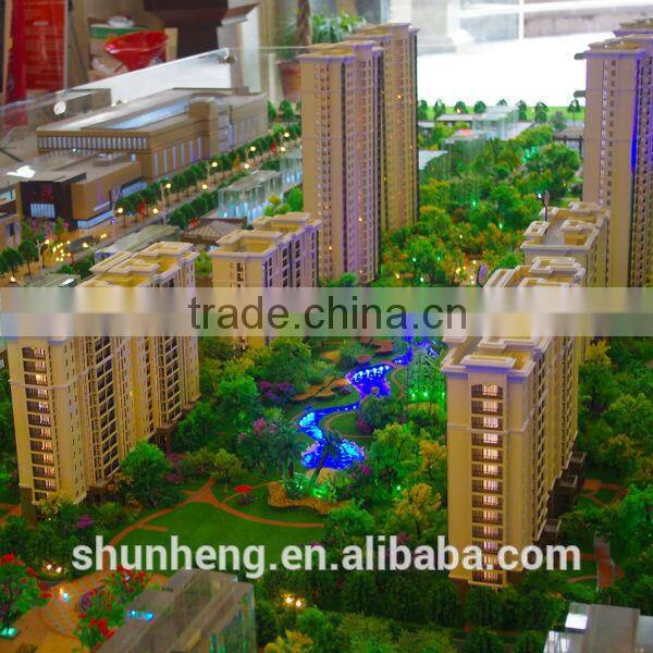 China supplier perfect plan residential architectural scale model maker