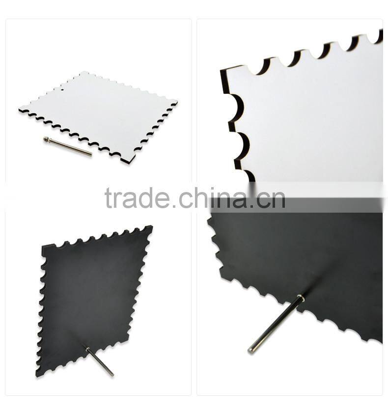 Customed DIY sublimation mdf photo frame