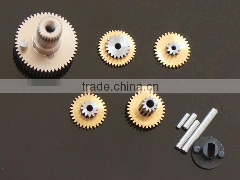 Metal gear replacement sets kit for K-Power RC servo MG995