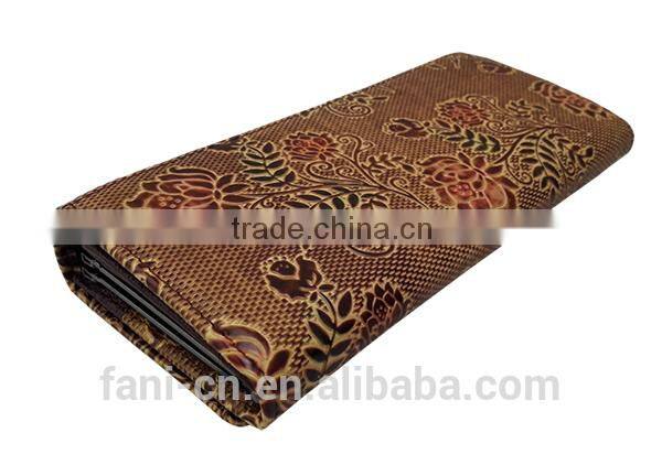 Fani professional factory for manufacture women leather wallets
