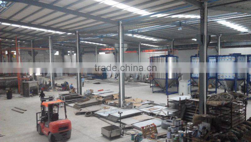 plastic pvc pipes crusher equipment with recyclying system, blower and silo