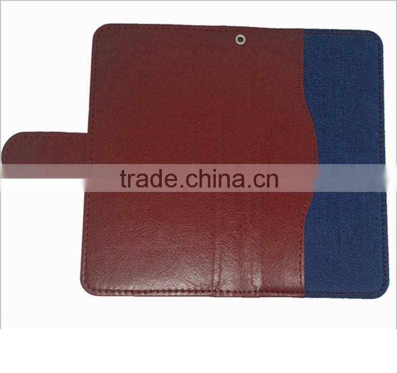 universal slider denim flip leather phone case for Xiaomi mi 5 mimax Redmi note 4 3 2 1 c i pro prime