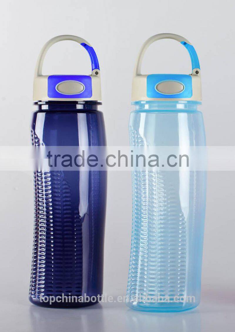 colorful and light 750ml promotional gift and travelling PP water bottle