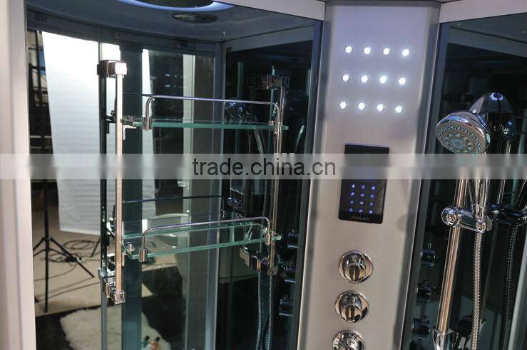 Integral shower cubicle