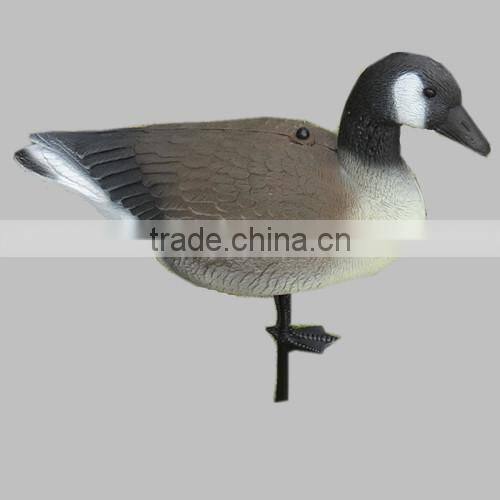 Foam used feeding canada goose decoy for hunter hunting, weight 75g
