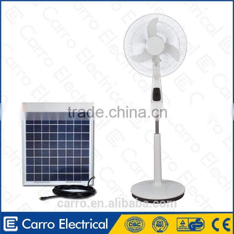 Carro Electrical 16inch 12v 15w solar fan light DC-12V16K4