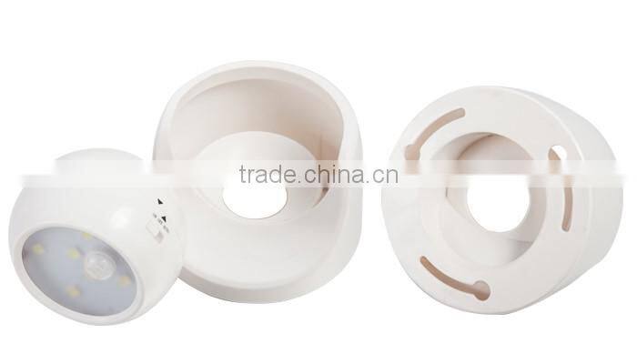 6 SMD Rotating indoor light with motion sensor Porch Rsensor night light