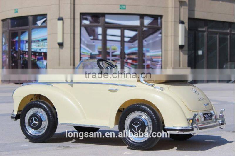 Kids Remote Ride On Car Mercedes Licensed With EVA Soft Wheels