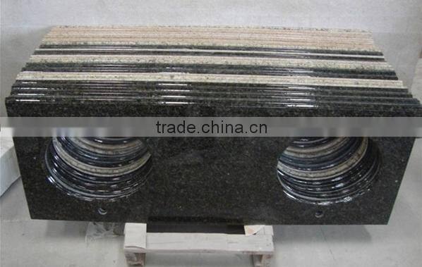 Best selling green granite verde ubatuba Vanity tops