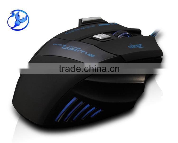 Zelotes 5500 DPI 7 Button LED Optical USB for Wired Gaming Mouse Mice