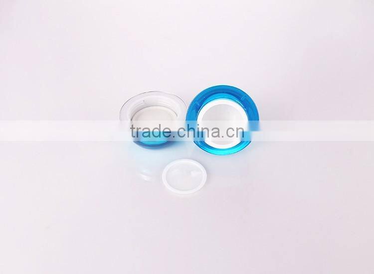 Missile design cosmetic packaging cream jar, acrylic cream empty jars