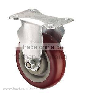 5 Inch Medium Duty Zinc Plate Swivel Caster Wheel
