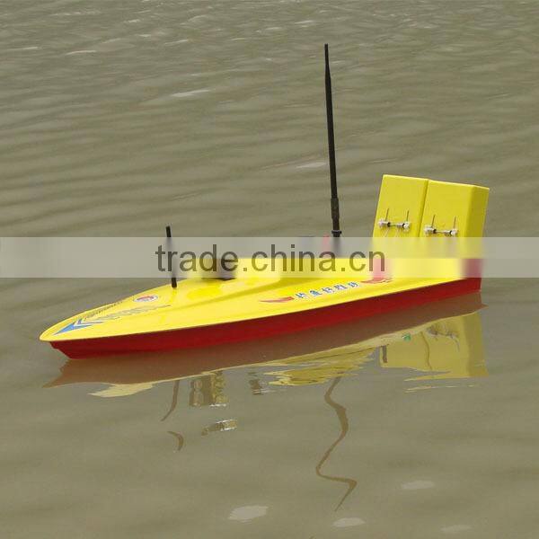 HYZ105 Outdoor Fishing Boat Yellow RC Bait Boats in China