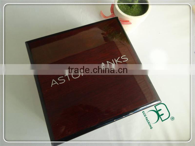 Personal piano lacquer luxury wooden watch box