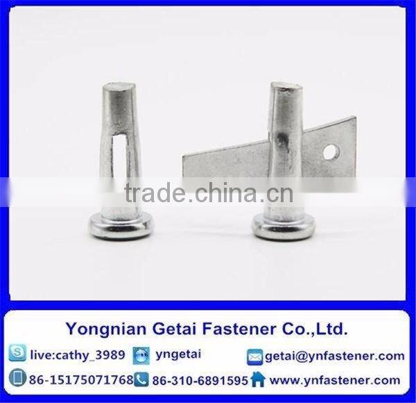 Steel formwork wedge pin zinc HDG Grade 4.8