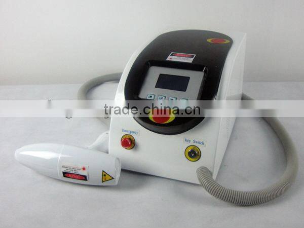 Video guide Long pulse Q-switch nd yag laser machine tattoo removal