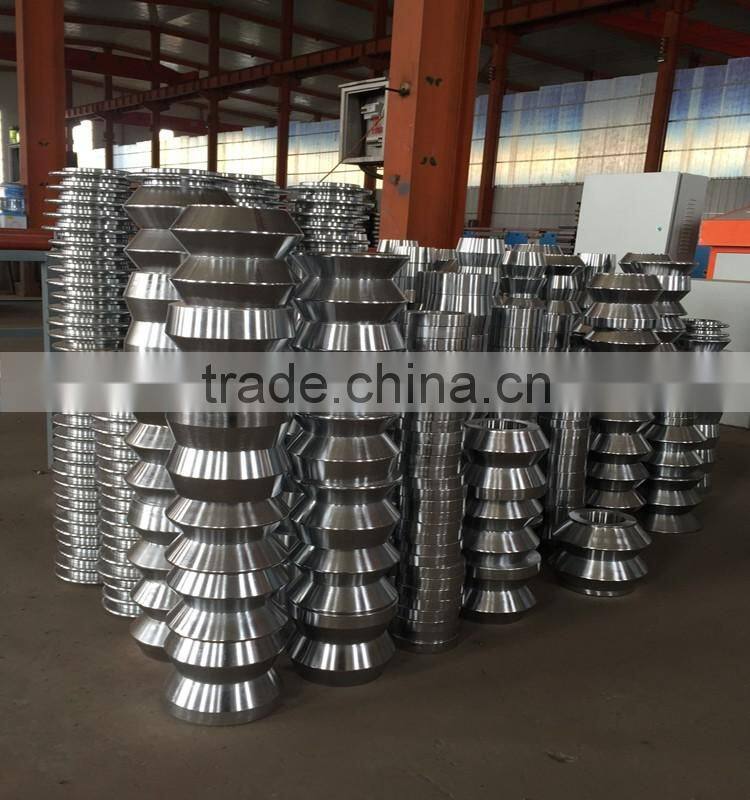 Omega profile rain tube equipment &bending machine best