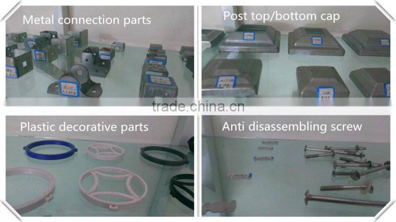 Cheap rustproof decorative wrought iron fence designs