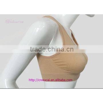 nude bra skin color underwear seamless sports bra