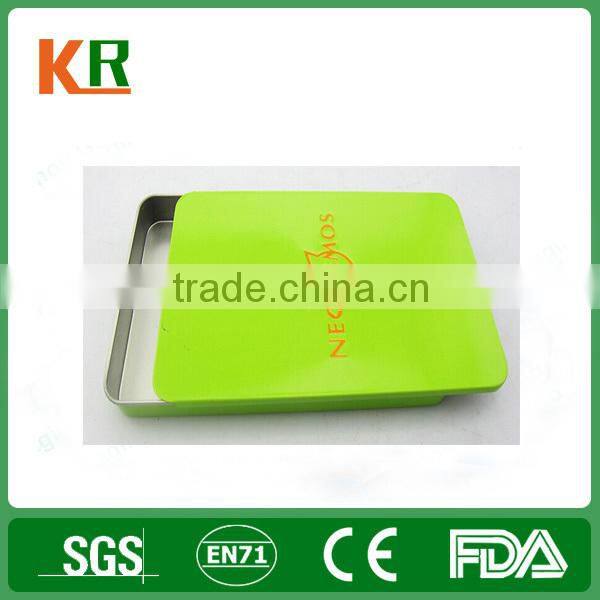 Customized Egg Shape Mini tin candy jar for Gift